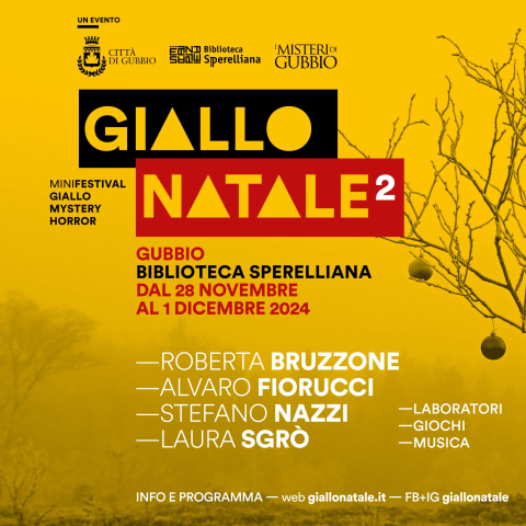 Torna Giallo Natale, con ospiti d’eccezione, eventi e giochi di ruolo